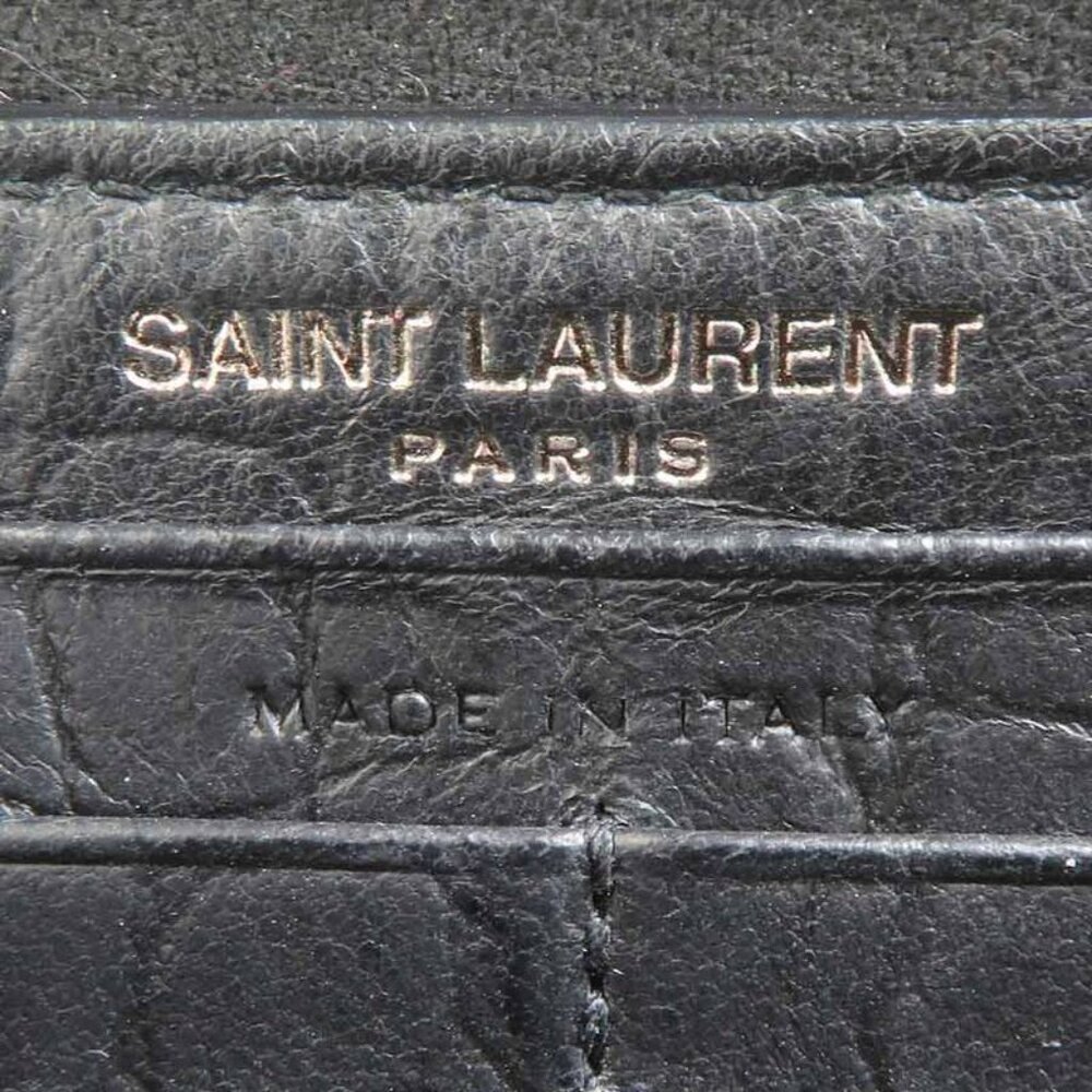 Saint Laurent Round Zipper Long Wallet - Picture 8 of 8